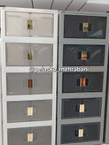 کابینت تاشو پلاستیکی(دراور)(فایل) ۳،۴،۵ طبقه برند صالح پلاستیک