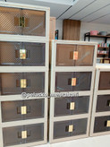 کابینت تاشو پلاستیکی(دراور)(فایل) ۳،۴،۵ طبقه برند صالح پلاستیک