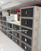 کابینت تاشو پلاستیکی(دراور)(فایل) ۳،۴،۵ طبقه برند صالح پلاستیک