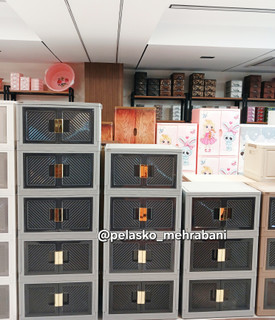 کابینت تاشو ۳،۴،۵ طبقه با رنگ انتخابی