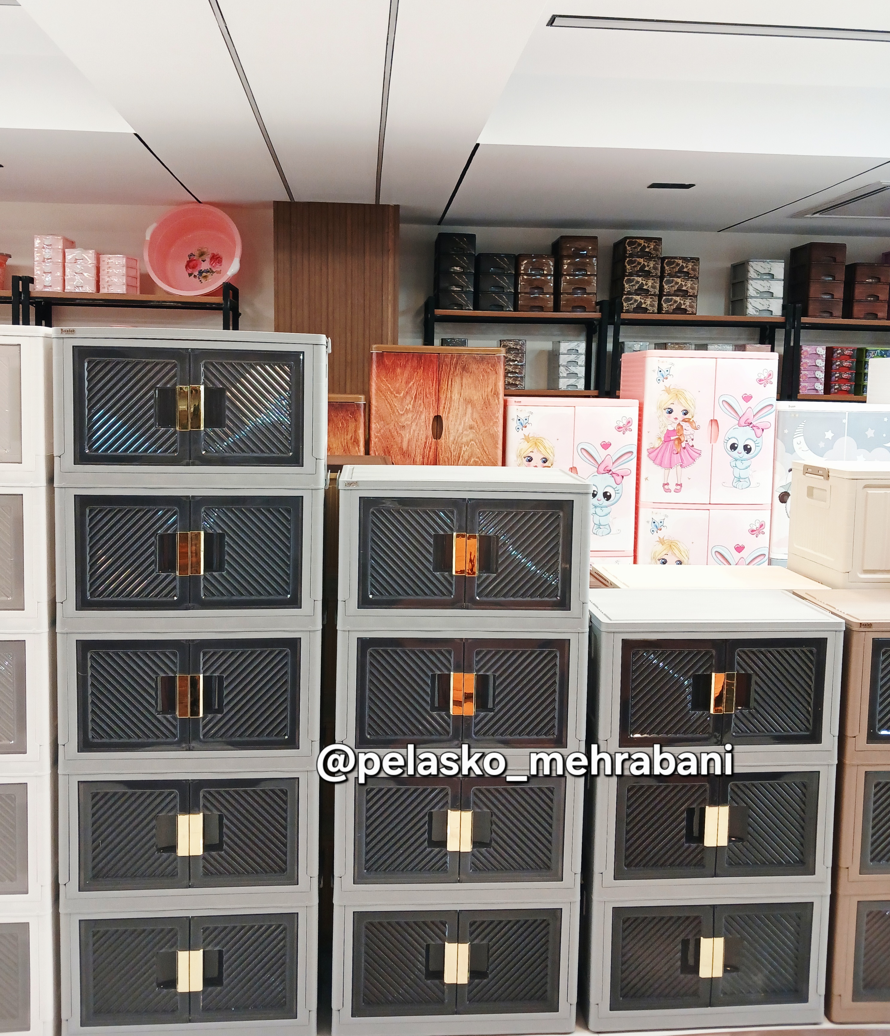 خرید و قیمت کابینت تاشو پلاستیکی از پلاسکو مهربانی