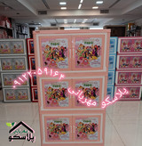 کابینت تاشو پلاستیکی چند منظوره طرح پرنسس به قیمت درب کارخانه| خرید از پلاسکو مهربانی